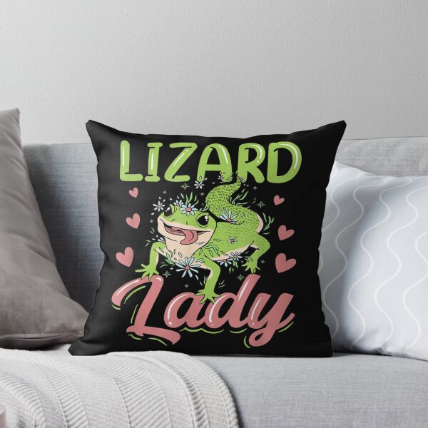 Item preview, Lizard Lady Lizards Animal Gecko designed and sold by Zulyjaremyt.