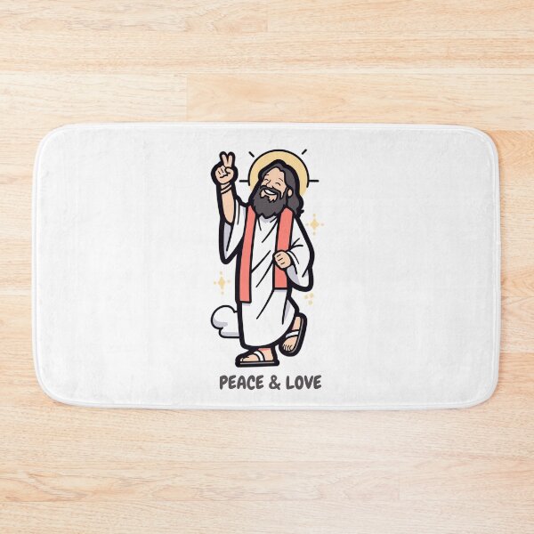 Item preview, Jesus Peace and Love. designed and sold by ImativaDesign.