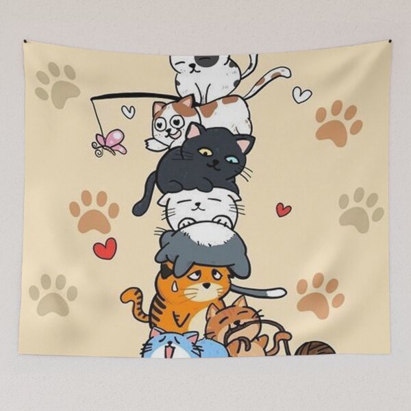 Item preview, Lazy Cat Paws designed and sold by KaraBeckers.