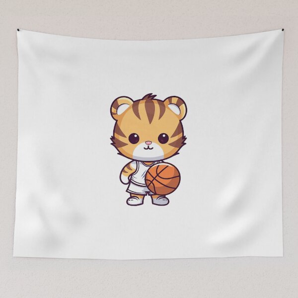 Item preview, Hoops Stripeslammer the Basketball Player designed and sold by PinotTeez.