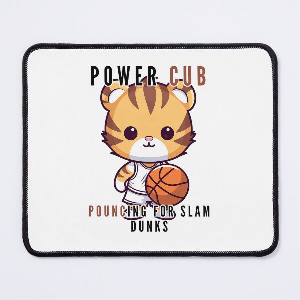Item preview, Hoops Stripeslammer the Basketball Player (with text) designed and sold by PinotTeez.