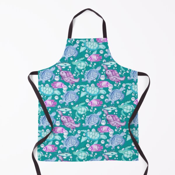 Item preview, Underwater Sea Turtles And Fish Pattern designed and sold by OCNau.