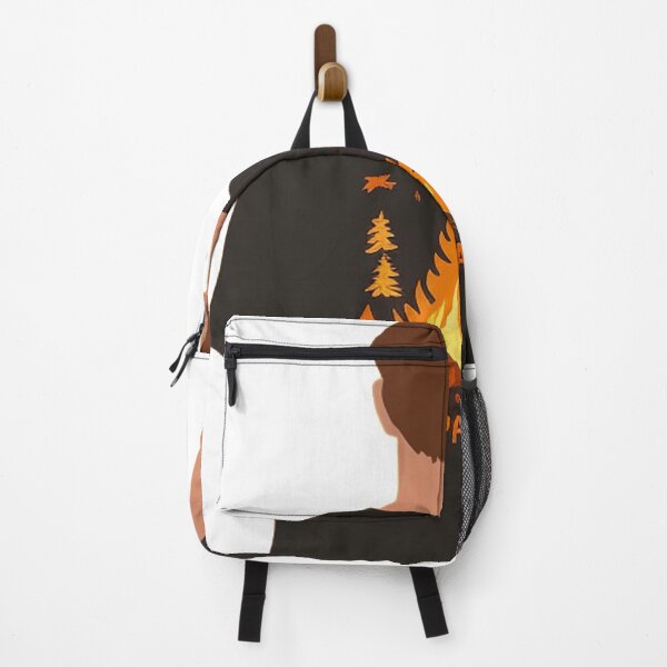 Item preview, A campfire is surrounded by vibrant fall foliage 	 designed and sold by bellocruelanh.