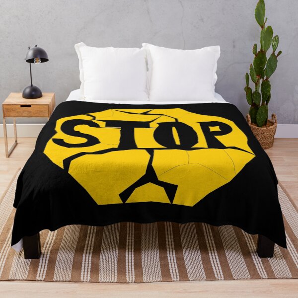 Item preview, Worn Stop Sign Yellow designed and sold by ArashiiGames.
