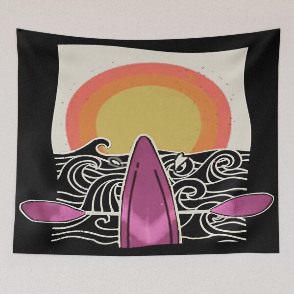 Item preview, Kayak Sunset designed and sold by emilylabit.