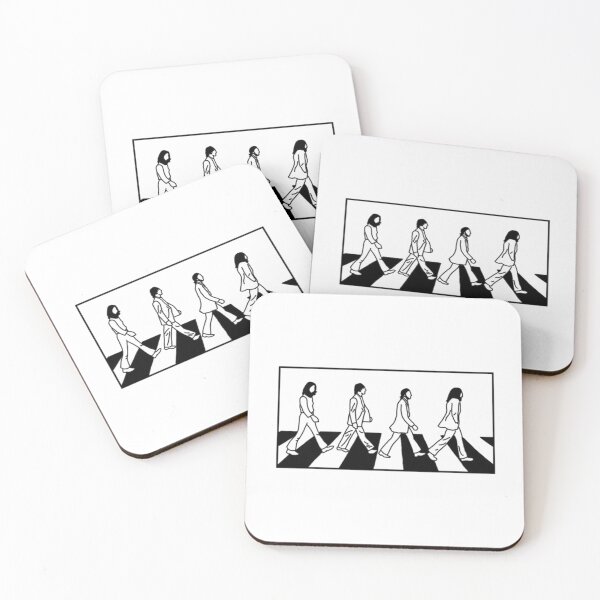 Item preview, Black Abbey Road Walking designed and sold by KaraBeckers.