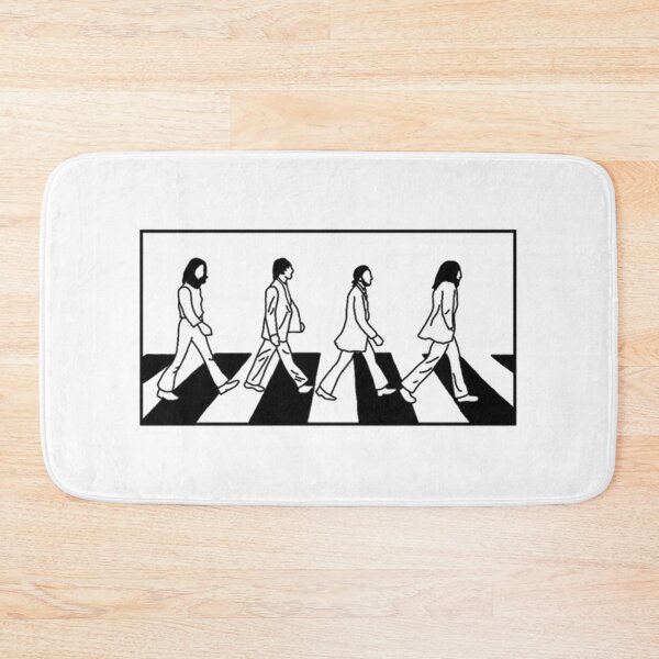 Item preview, Black Abbey Road Walking designed and sold by KaraBeckers.