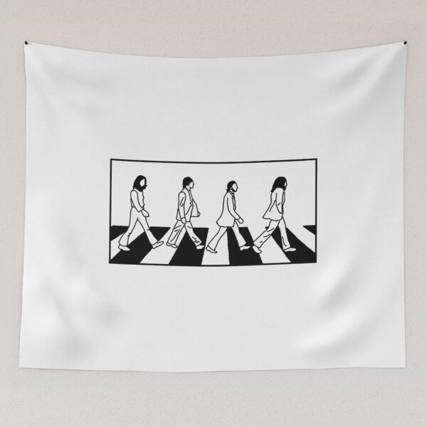 Item preview, Black Abbey Road Walking designed and sold by KaraBeckers.