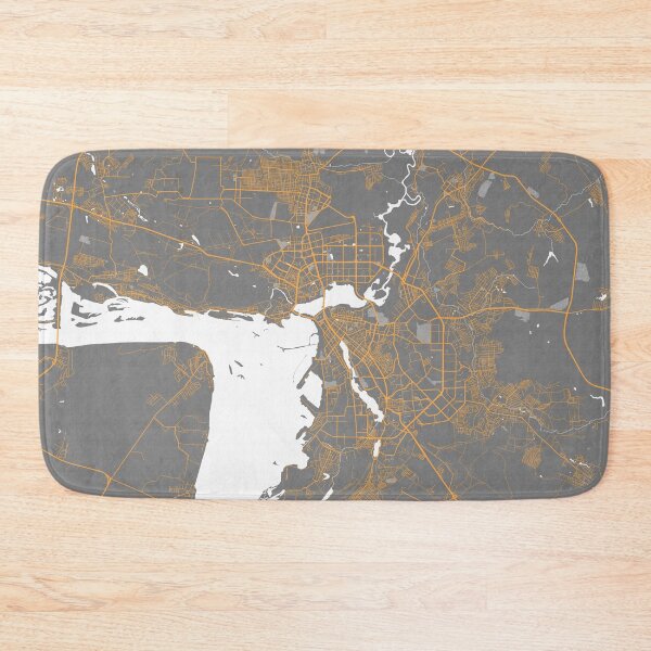 Item preview, Kazan City Map of Russia - Bauhaus designed and sold by deMAP.