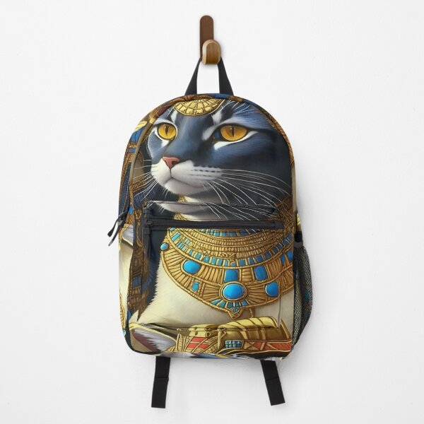 Item preview, Divine Egyptian Cat Goddess Art: Symbolizing Feline Majesty designed and sold by Tamas Das.