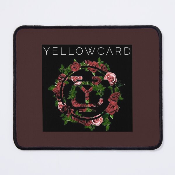 Item preview, yellowcard flower logo designed and sold by Kamosaeshop.