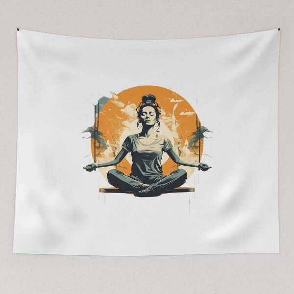 Item preview, Yoga World designed and sold by Cleverartesigns.