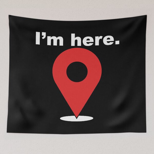 Item preview, I'm here. designed and sold by FlyNeX.