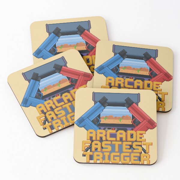 Item preview, Pixel Art Arcade Fastest Trigger designed and sold by PixelCarvel.