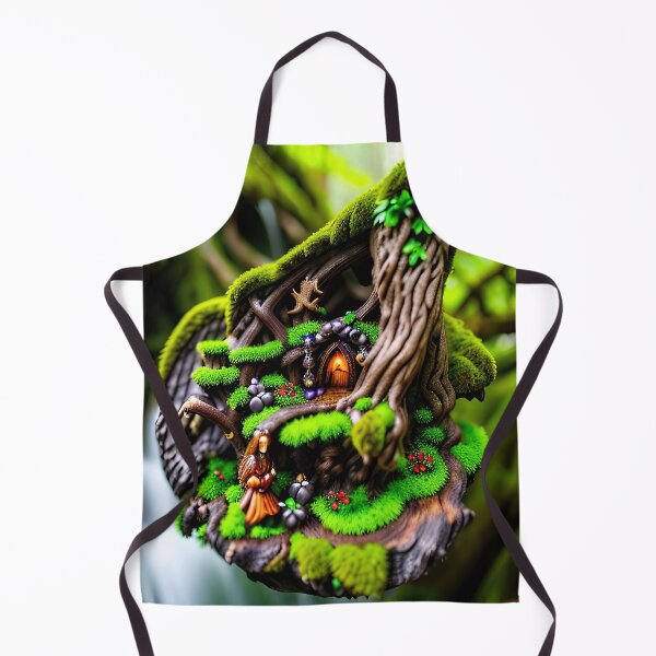 Item preview, A detailed beautiful lush Fairycore Elf forest designed and sold by PixieDustAIArt.