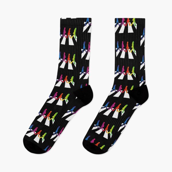 Item preview, Rainbow Abbey Road Walking Streets designed and sold by KaraBeckers.