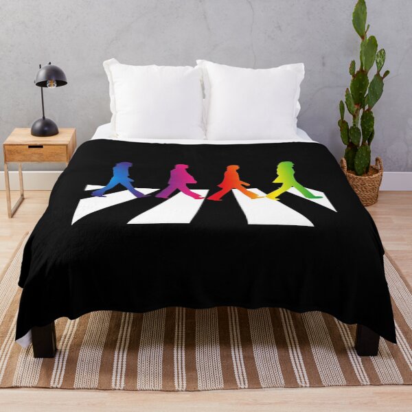 Item preview, Rainbow Abbey Road Walking Streets designed and sold by KaraBeckers.