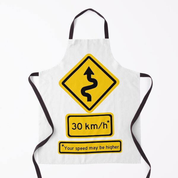 Item preview, windy road speed sign (km/h) designed and sold by Alan Klughammer.
