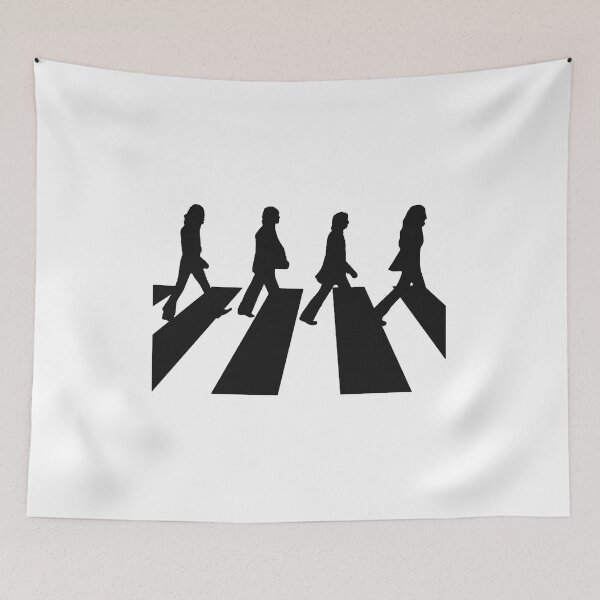 Item preview, Black Abbey Road Streets Walking designed and sold by KaraBeckers.
