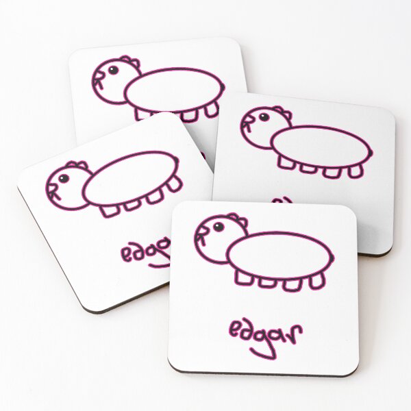 Item preview, EDGAR THE WOMBAT designed and sold by squigglemonkey.