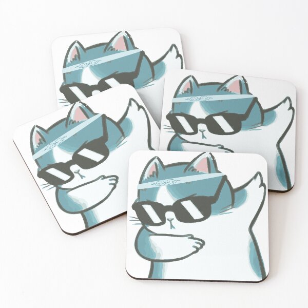 Item preview, Dabbing cat wear sunglasses  designed and sold by Bleach-Brave.