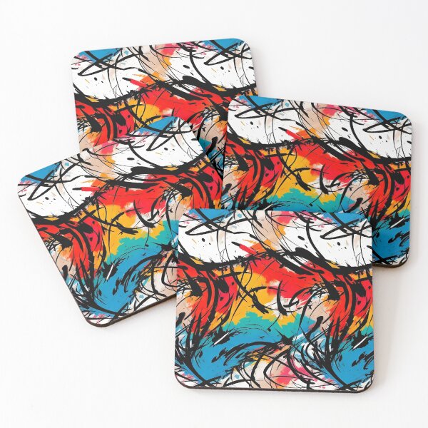 Item preview, Abstract Graffiti Art: Dynamic and Expressive Brushstrokes designed and sold by tsurugidesigns.