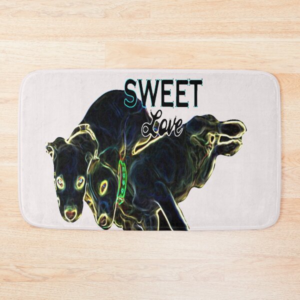Item preview, sweet love, two cute puppies, in neon designed and sold by Memories-in-Pet.