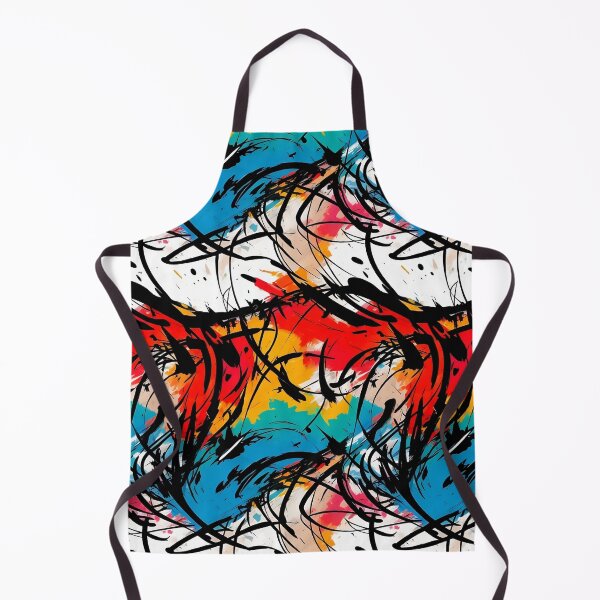 Item preview, Abstract Graffiti Art: Dynamic and Expressive Brushstrokes designed and sold by tsurugidesigns.