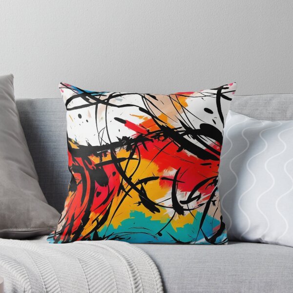 Item preview, Graffiti abstracto: pinceladas dinámicas y expresivas designed and sold by tsurugidesigns.