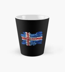 Iceland Vintage Flag Tall Mug