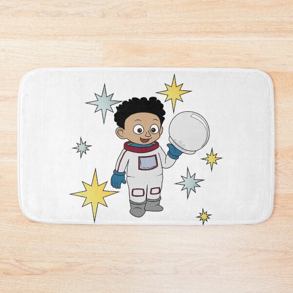 Artikelvorschau, Astronaut (mit Afro) und Sternen entworfen und verkauft von ThingsByNin.