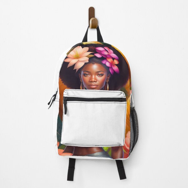 Aperçu de l'œuvre BELLE FEMME AFRO, ART AFRICAIN, AFRO POWER, MELANINE créée et vendue par womenandflowers.