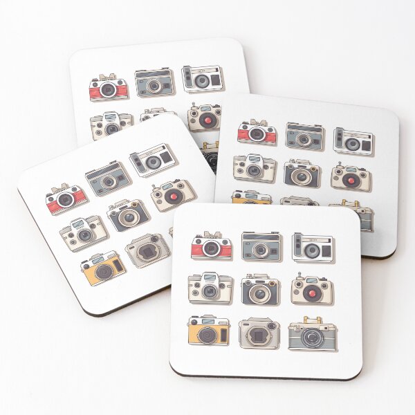 Item preview, Multiple Vintage DSLR Camera Wallpaper designed and sold by nashthrift.