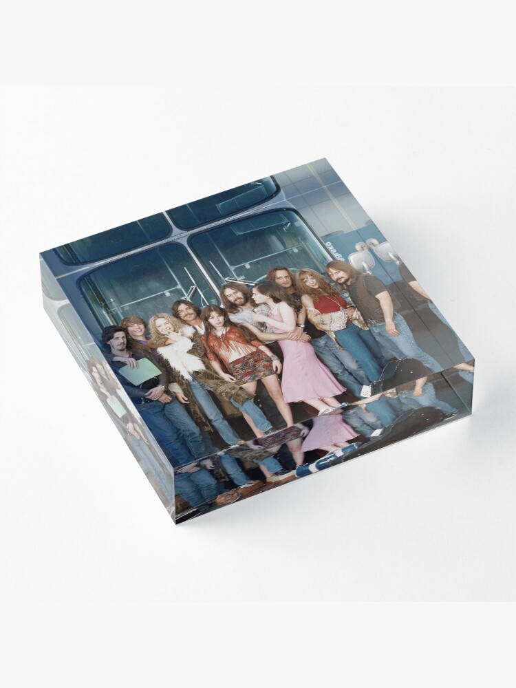 Alternate view of almost famous group shot Acrylic Block