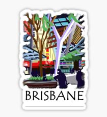 Queen St Mall, Brisbane Sticker