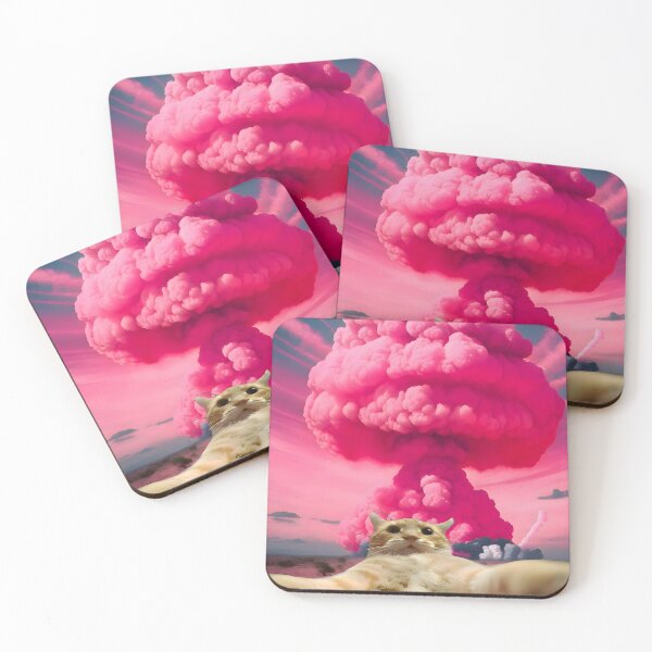 Item preview, Selfie Cat Meme Nuclear Bomb Survival designed and sold by SafiannaSpace.