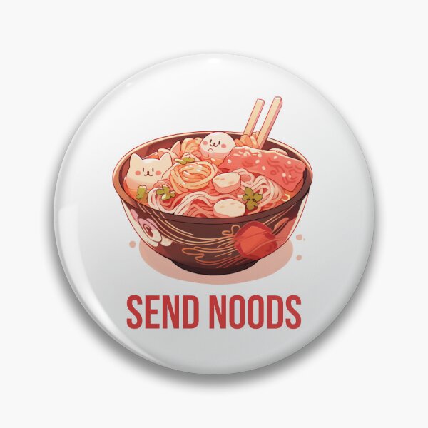 Item preview, Send Noods Funny Noodle Lover Asian Foodie Apparel Ramen Lover Gift Asian Food Lover Shirt Food Lover Gifts T-Shirt designed and sold by DaddyIssues-.