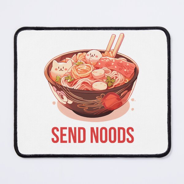 Item preview, Send Noods Funny Noodle Lover Asian Foodie Apparel Ramen Lover Gift Asian Food Lover Shirt Food Lover Gifts T-Shirt designed and sold by DaddyIssues-.