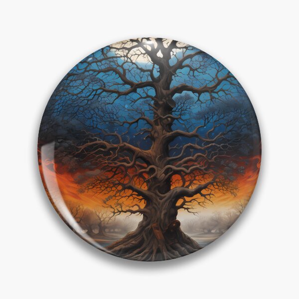 Item preview, World Tree Style of Flammarion Engraving designed and sold by Pannyyy.