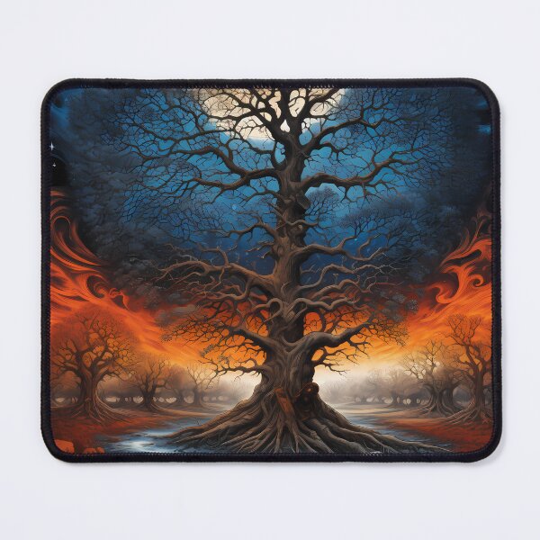 Item preview, World Tree Style of Flammarion Engraving designed and sold by Pannyyy.