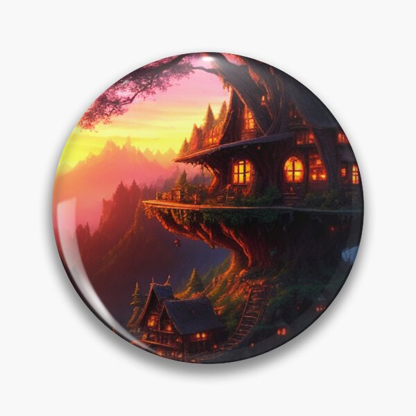 Item preview, treehouse designed and sold by ArtfullMinds.