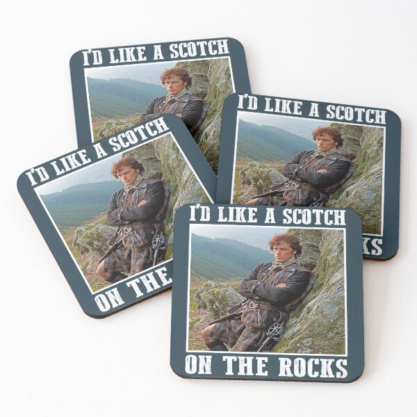 Item preview, I'd Like a Scotch on the Rocks Outlander  designed and sold by HoracioCrafton.