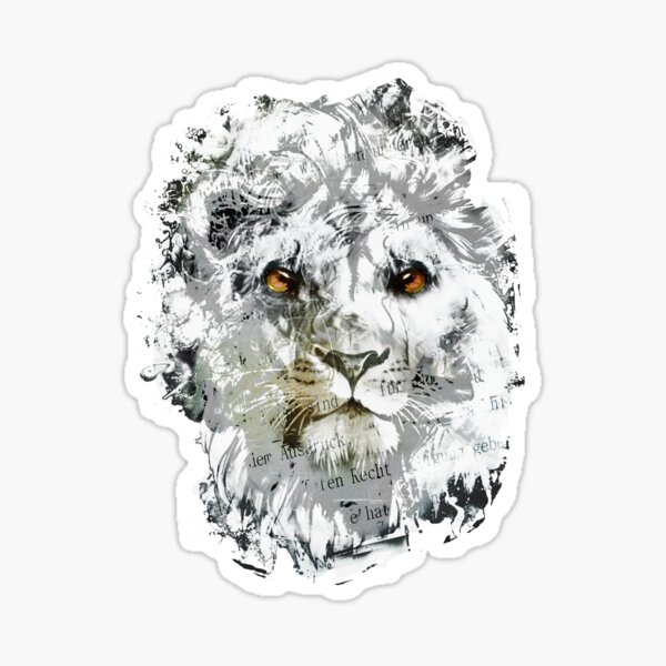 spirit of lion Sticker