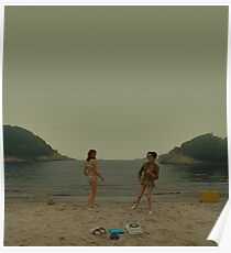 moonrise kingdom - beach dance Poster