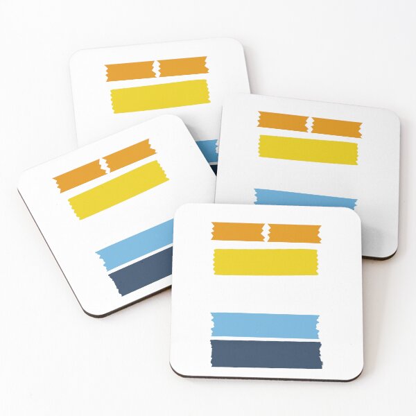 Item preview,  Discrete AroAce flag decorative tape sticker designed and sold by AAIstickers.