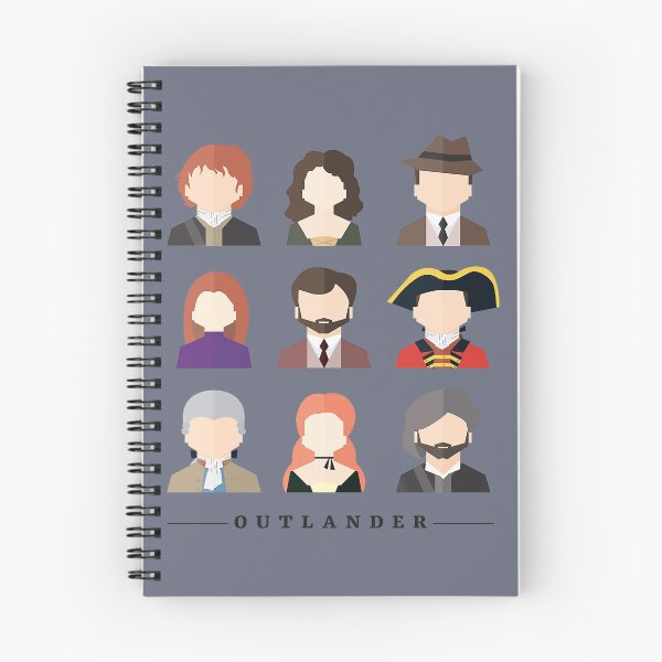 Item preview, Outlander Characters Icons Illustration 2 Fitted Scoop designed and sold by HoracioCrafton.