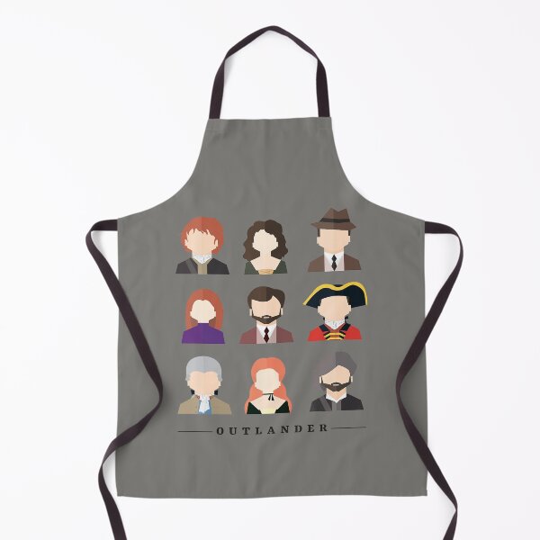Item preview, Outlander Characters Icons Illustration 2 Fitted Scoop designed and sold by HoracioCrafton.