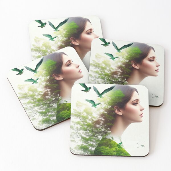 Item preview, greenbirdlady designed and sold by ArtfullMinds.