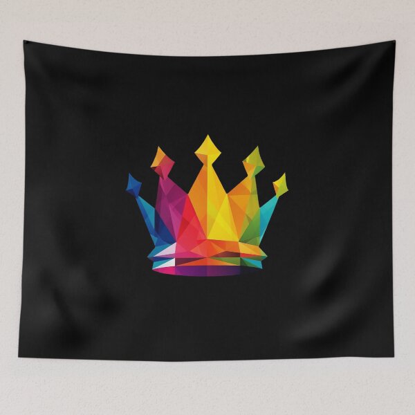 Item preview, Corona vibrante arte vectorial designed and sold by AmbientPixels.