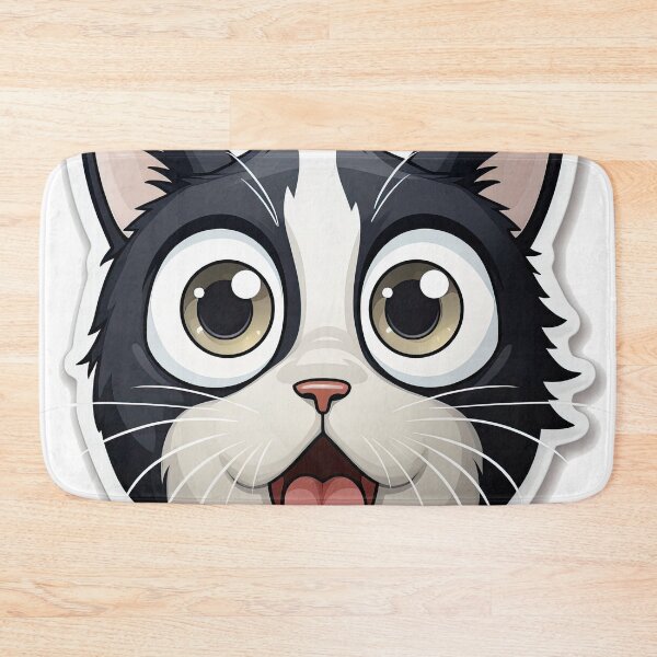 Item preview, Shocking Gray Cat X designed and sold by AstraNovaStudio.